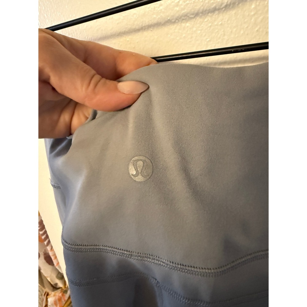 Lululemon‎ Groove Super High Rise Flared Pant Nulu Grey Size 12 LW5EZ9S - Picture 6 of 13